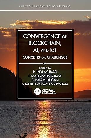 convergence of blockchain ai and iot concepts and challenges innovations in big data and machine learning 1st