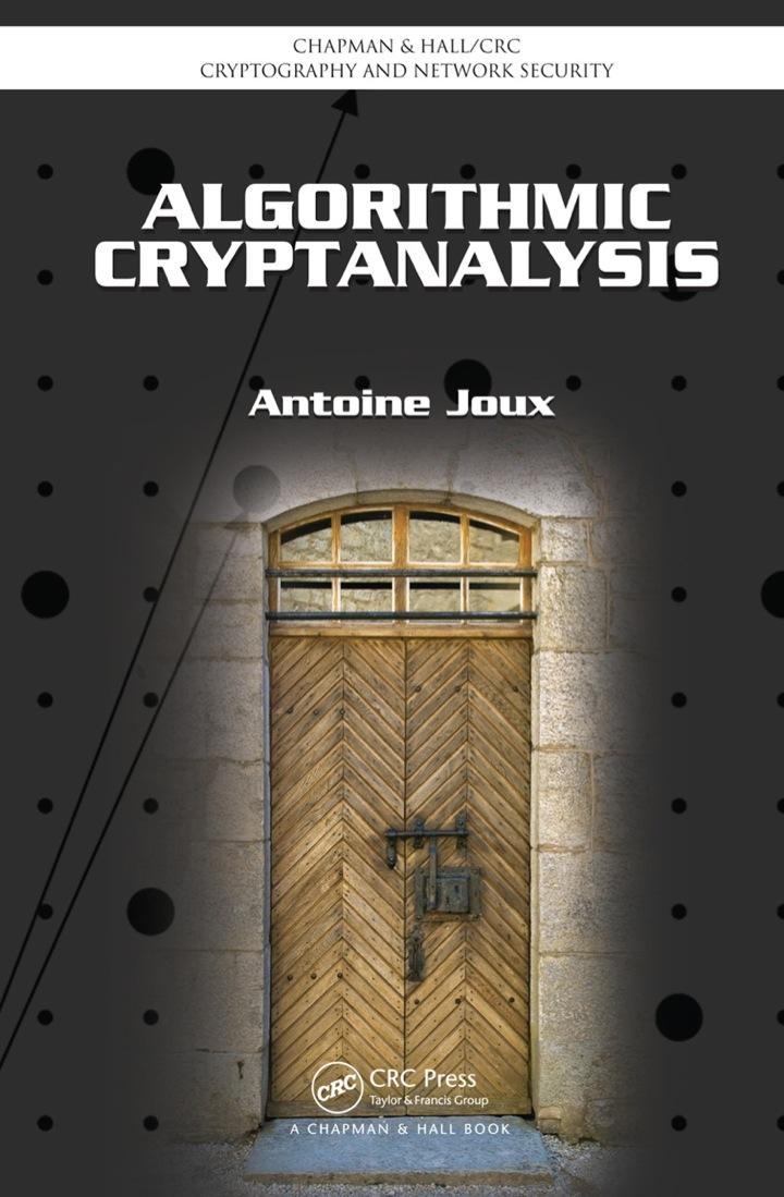 algorithmic cryptanalysis 1st edition antoine joux 1420070029, 9781420070026