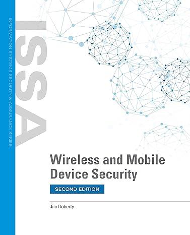 wireless and mobile device security 2nd edition jim doherty 128421172x, 978-1284211726