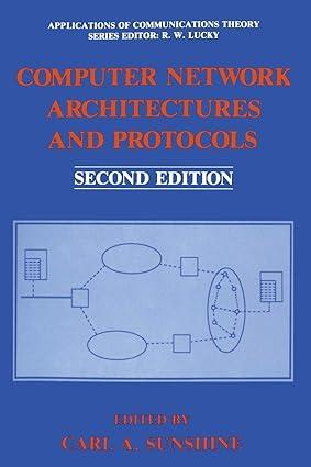 computer network architectures and protocols 1st edition carl a. sunshine 1461280931, 978-1461280934
