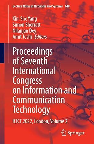 proceedings of seventh international congress on information and communication technology icict 2022 london,