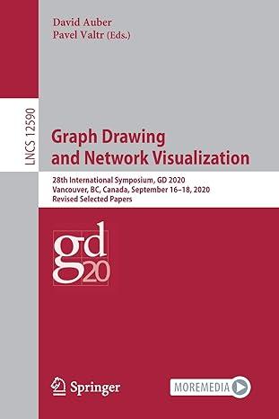 graph drawing and network visualization 28th international symposium gd 2020 vancouver bc canada september