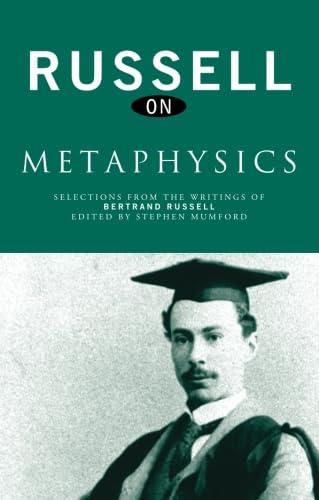 russell on metaphysics 1st edition bertrand russell 0415277450, 978-0415277457