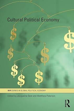 cultural political economy 1st edition jacqueline best 0415489326, 978-0415489324