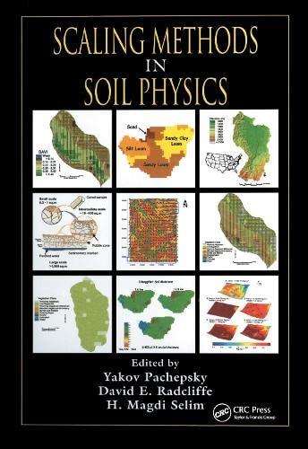 scaling methods in soil physics 1st edition yakov pachepsky, david e. radcliffe, h. magdi selim 0849313740,