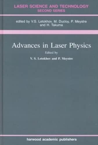 advances in laser physics 1st edition v s letokhov, pierre meystre 9058230104, 978-9058230102