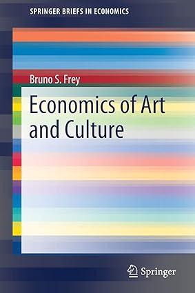 economics of art and culture 1st edition bruno s. frey 3030157474, 978-3030157470