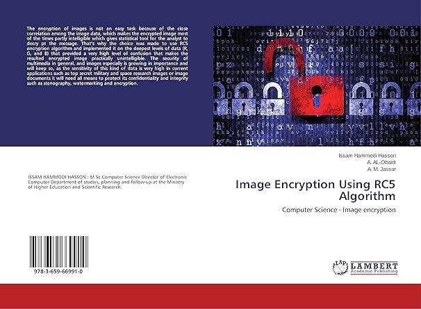 image encryption using rc5 algorithm computer science image encryption 1st edition issam hammodi hasson, a.