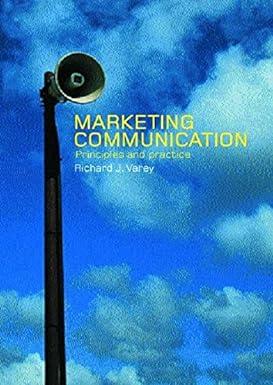 marketing communication a critical introduction 1st edition richard varey 0415230403, 978-0415230407