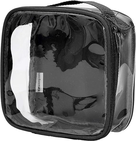 ezpacking clear tsa approved 3-1-1 travel toiletry bag for carry on plastic organizer for men and women 