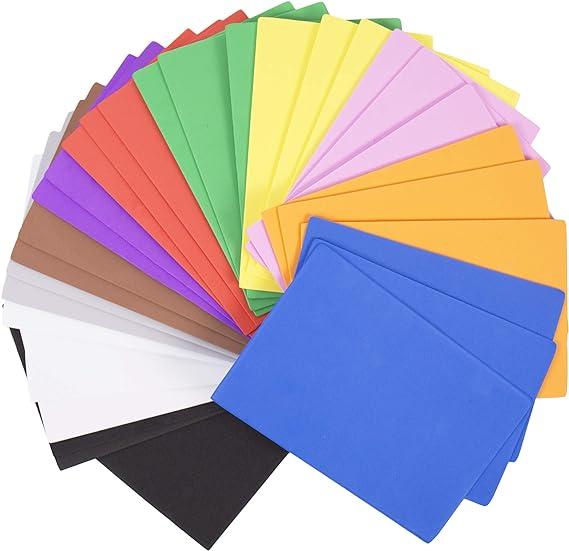horizon group usa assorted rainbow 30-pack foam sheets 84111 horizon group usa b07fzpj18v