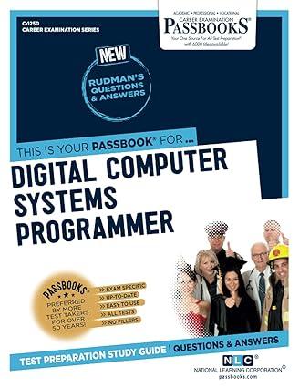 digital computer systems programmer 1st edition national learning corporation 1731812507, 978-1731812506
