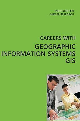 careers with geographic information systems gis 1st edition institute for career research 1511436492,