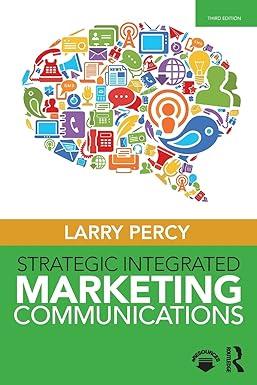 strategic integrated marketing communications 3rd edition larry percy 1138058327, 978-1138058323