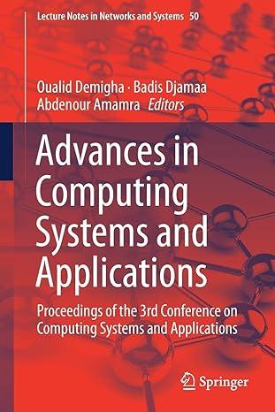 advances in computing systems and applications proceedings of the 3rd conference on computing systems and