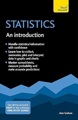 statistics an introduction 1st edition alan graham 1473652006, 978-1473652002