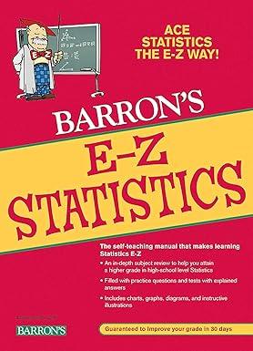 e z statistics ace statistics the e z way 4th edition douglas downing, jeffrey clark 0764139789,