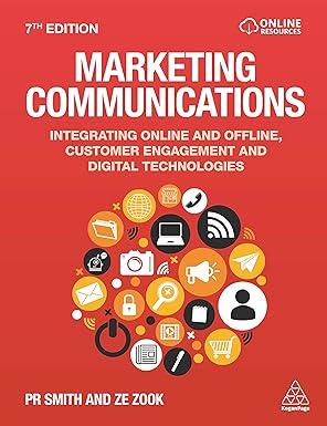 marketing communications integrating online and offline customer engagement and digital technologies 7th