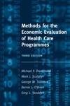 methods for the economic evaluation of health care programmes 3rd edition michael f. drummond (author), mark