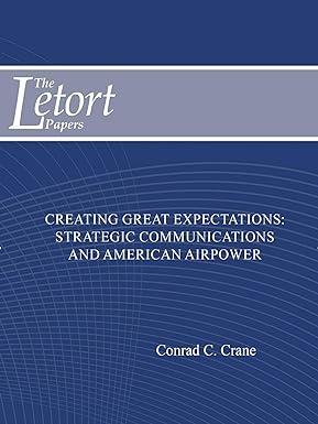 The Letort Papers Creating Great Expectations Strategic Communications And American Airpower