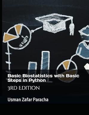 basic biostatistics with basic steps in python 3rd edition usman zafar paracha b0btbpz9qt, 979-8375359298