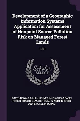 development of a geographic information systems application for assessment of nonpoint source pollution risk