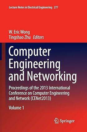 computer engineering and networking proceedings of the 2013 international conference on computer engineering
