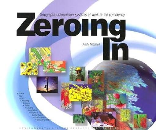 zeroing in geographic information systems at work in the community 1st edition andy mitchell 1879102501,
