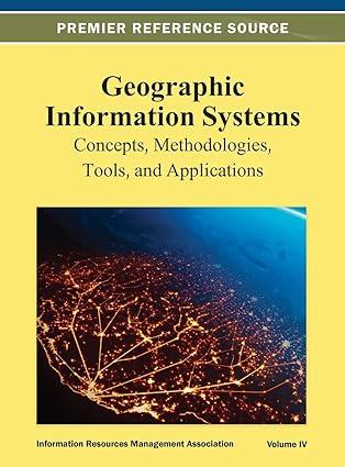 geographic information systems concepts methodologies tools, and applications vol 4 1st edition irma