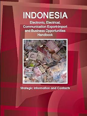 indonesia electronic electrical communication export import and business opportunities handbook 1st edition