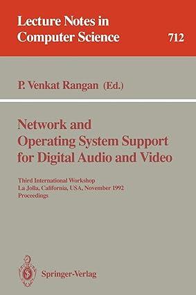network and operating system support for digital audio and video third international workshop 1st edition
