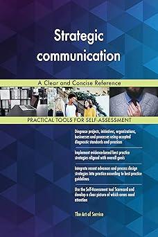 strategic communication a clear and concise reference 1st edition gerardus blokdyk 065515423x, 978-0655154235