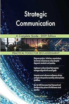strategic communication a complete guide 2019 edition gerardus blokdyk 0655536876, 978-0655536871