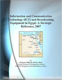 information and communication technology ict and broadcasting equipment in egypt a strategic reference 2007