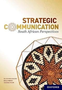 strategic communication south african perspectives 1st edition oup southern africa 0190751231, 978-0190751234