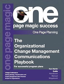 the organizational change management communications playbook 1st edition ken martin b0bsww2fdm, 979-8374989045