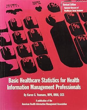 Basic Healthcare Statistics For Health Information Management Professionals
