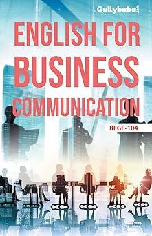 english for business communication 1st edition gullyabab com panel 938197084x, 978-9381970843