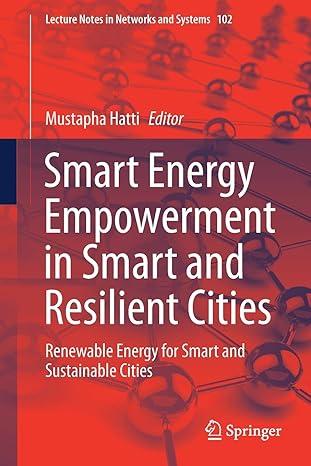 smart energy empowerment in smart and resilient cities renewable energy for smart and sustainable cities
