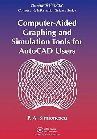 computer aided graphing and simulation tools for autocad users chapman hall crc computer and information