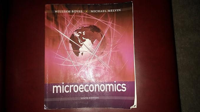 microeconomics 9th edition william boyes, michael melvin 1111826153, 978-1111826154