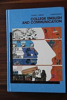 college english and communication 4th edition marie m. stewart, kenneth zimmer 0070728461, 978-0070728462