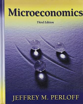microeconomics 3rd edition jeffrey m. perloff 0321160738, 978-0321160737