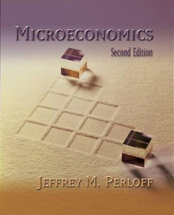 microeconomics 2nd edition jeffrey m. perloff 0201637731, 978-0201637731