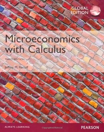 microeconomics with calculus 1st  global edition jeffrey m. perloff 978-0273789987