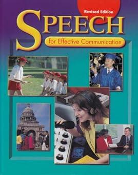 speech for effective communication 1st revised edition rinehart and winston holt 0030520045, 978-0030520044
