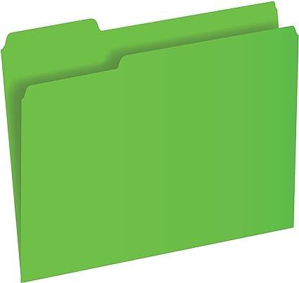 the file king 1/3 cut green file folders letter size ?fba-fk1411-1/3gn the file king b07mq1t63q