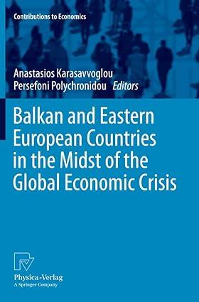 balkan and eastern european countries in the midst of the global economic crisis 1st edition anastasios