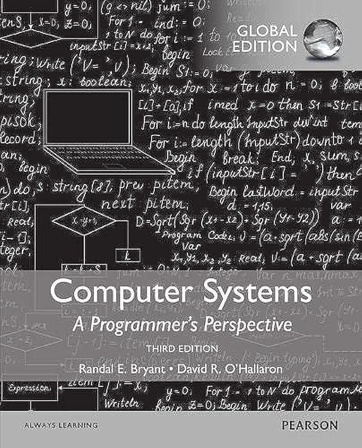 computer systems a programmer's perspective 3st edition randal e. bryant david r. o'hallaron 978-1292101767