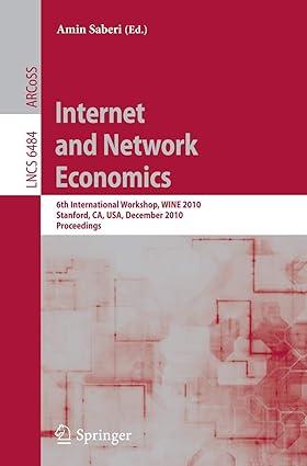 internet and network economics 6th international workshop 1st edition amin saberi 3642175716, 978-3642175718